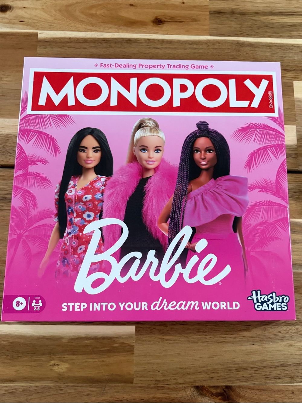 Brand New Monopoly Barbie Board Game